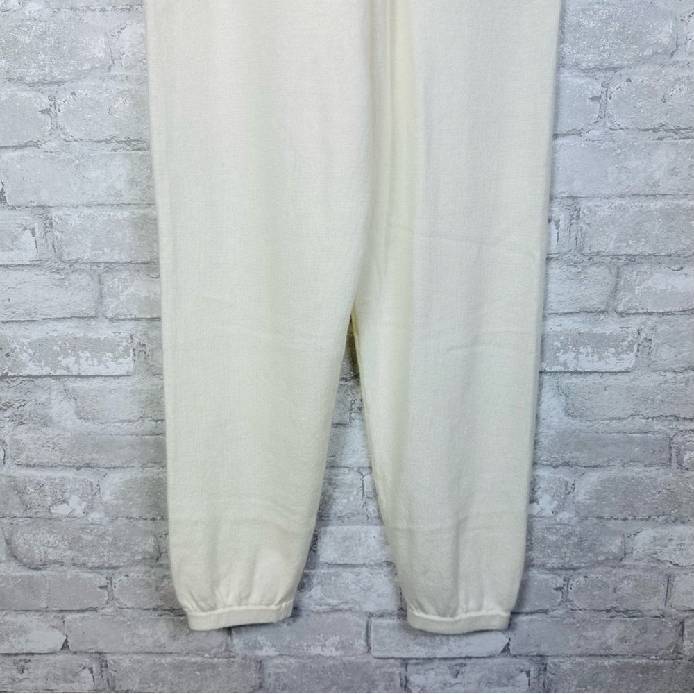 Gentle Herd Wool Joggers XXS Loungewear Cream Off White Pockets - Picture 6 of 13